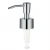 Import wholesale popular model silver plating ABS plastic shampoo dispenser liquid lotion pump from China