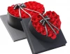 Wholesale  Preserved Flower Valentines Day Souvenirs Eternal Rose In Heart-shaped Gift Box Red And Pink