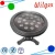 Import Wholesale Promotion 18*3W IP68 High Power RGB LED Round Swimming Pool underwater light LED STAGE LIGHTS from China