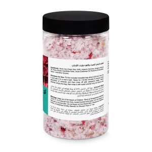 Wholesale Pure Natural Organic Best Dead Sea Rose &amp; Argan Oil Bath Salts