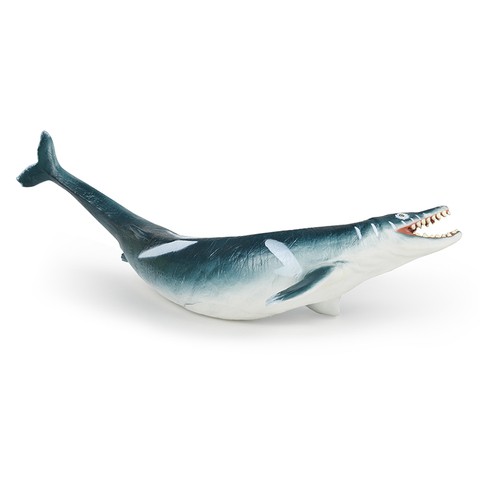 Wholesale pvc vivid shark whale toy vinyl custom sea animal toys basilosaurus animal action figure toys