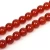 Wholesale round red natural agate stone agate beads
