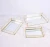 Import Wholesale Vanity Gold Metal Glass Mirror Serving Tray from China