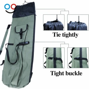 Wholesale Waterproof Portable Heavy Duty Large Capacity Fly 120cm Holder Carrying Case Hard Fishing Tackle Rod Bag