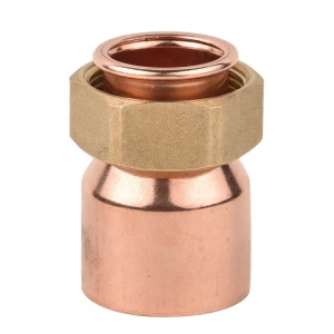Wholesale Welding   Hvac  Straight Tap Connector With Gasket Copper Fitting