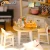 Import Wholesale with light and music DIY dolls house with modern doll furniture from China