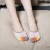 Import Wholesale women girl toe invisible colored non slip socks from China