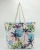 Import Wholesale Women Tote Bag straw promotional flower beach bag from China