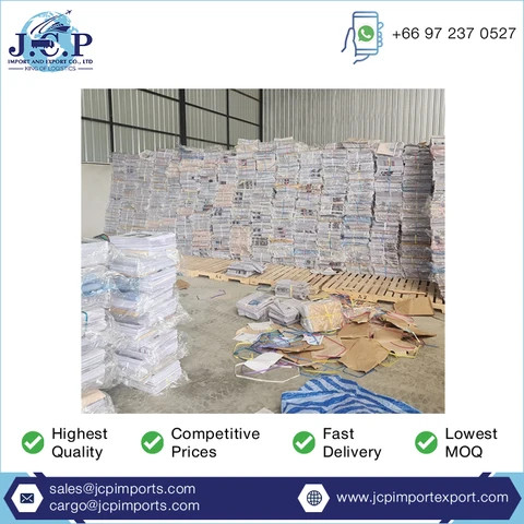 Widely Selling High Grade Clean Quality Car Painting and House Painting Usage Over Issued Waste Newspaper Scrap from Thailand