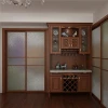 wine cabinet with bar