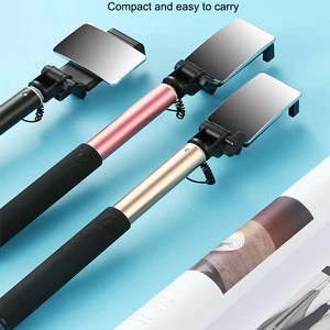 Wire Bluetooth Selfie Stick Smartphone Flexible Monopod Selfie Stick Tripod