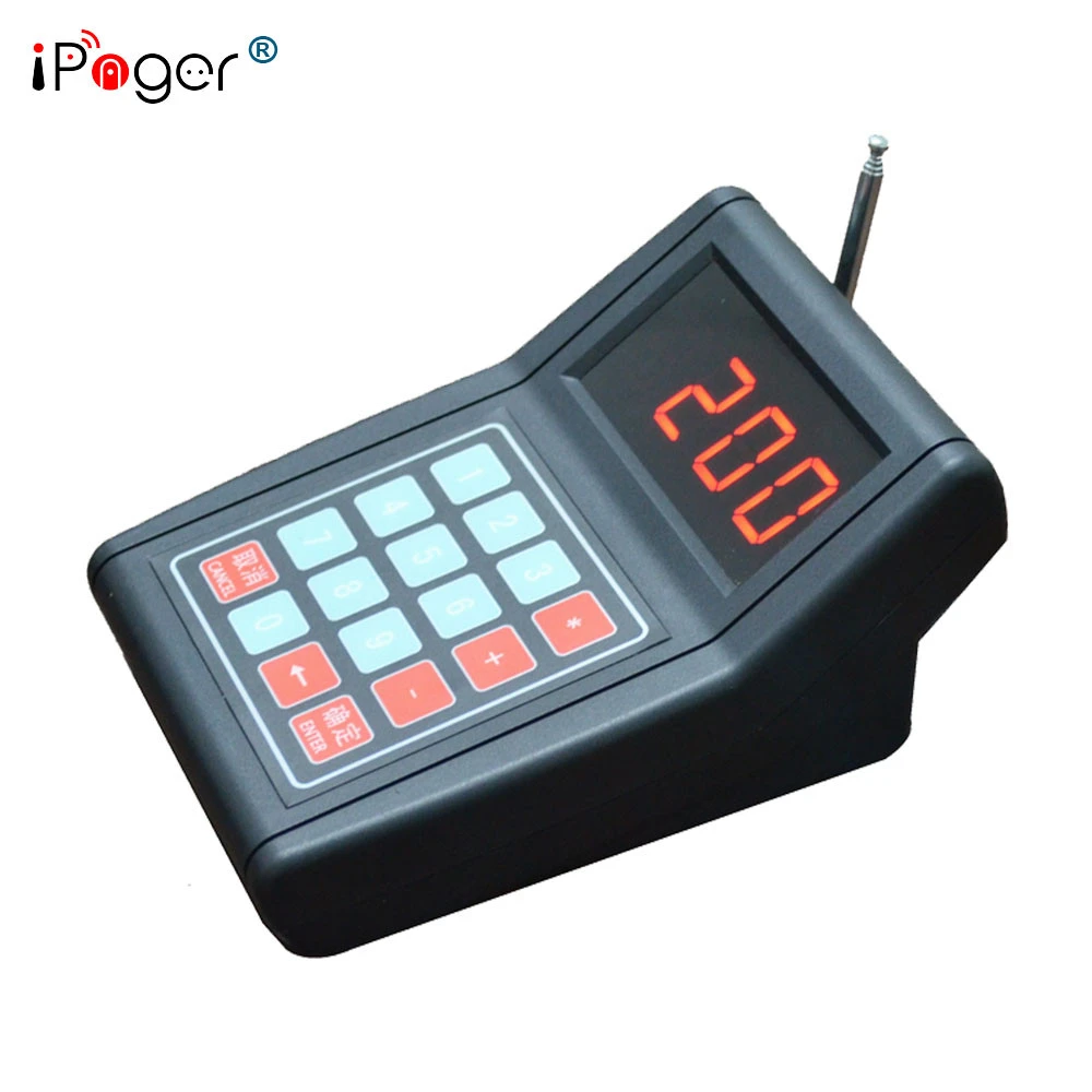 wireless restaurant waiter table alphanumeric pager beeper