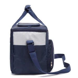 WOBAG big capacity thermal picnic cooler shoulder bag lunch box insulated cool bag