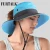 Import Women Boonie Safari Hat Summer UPF Wide Brim Sun Hats Outdoor Hunting Hiking Fishing Bucket Hat from China
