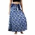 Import Womens Long Cotton Coconut Shell Belt Casual Printed Pleated Skirt NAPAT Wholesale from Thailand