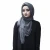 Import Women&#x27;s linen Islam muslim head scarf shawls and wraps cotton pashmina female foulard viscose maxi crinkle cloud hijab from China
