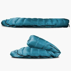 Woqi Outdoor Camping Duck Down Sleeping Bag Compact Mummy Sleeping Bag with Compression