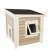 Import WPC Dog Cat House Wooden Pet Hutch Outdoor Use Small Animal Use Waterproof Fashion Pet Home For Al  Seasons from China