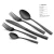 Import WUJO NEW design spoon fork luxury royal flatware set stainless steel cutlery gold from China