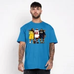 XLL-Summer designer plus size o neck silk screen printing mens t-shirts