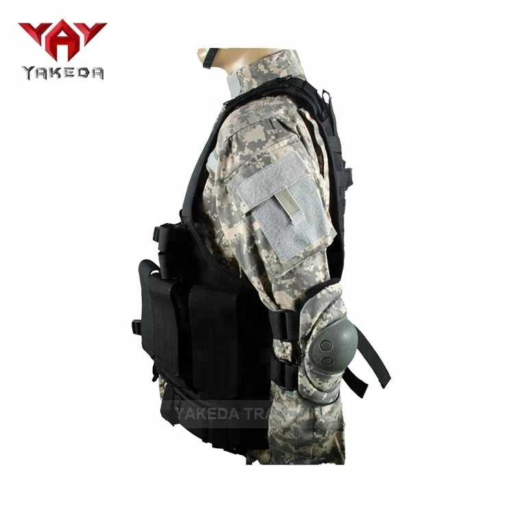Yakeda Hot sale multi-function camo military tactical vest high quality cheap army bulletproof vest