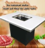 Yawei A4 barbecue table hot pot barbecue one-piece table