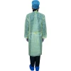 Yellow PP non-woven isolation gowns for personal safety overall