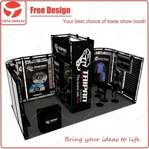 Yota offer DIY,3x6 Creative Corner exhibition stand,with unique design