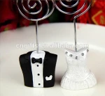 Ywbeyond Event & Party Supplies Bride and groom place card holder wedding table decoration centerpieces
