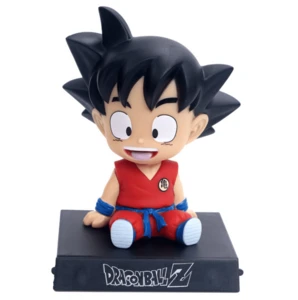 Ywll Dragon Ball Z One Piece Figure Goku Phone Bracket Car Decoration Shaking Head Doll Phone Holder Action Figures From China Tradewheel Com