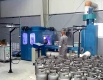 zinc metalizing line for LPG cylinder manufacturer