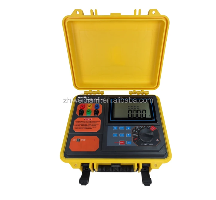ZWS-490  clamp earth resistance tester digital clamp meter