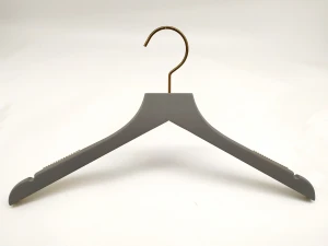 Flat style painted wooden hanger