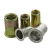 Import insertion knurled round nuts thru threaded inserts brass insert nut from China
