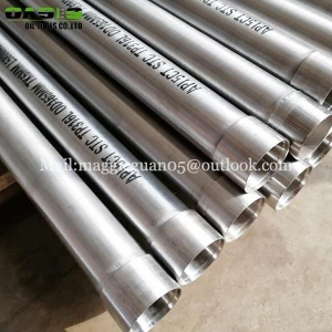 stainless steel water well casing pipes for water well/oil well