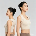 Smart Vibration Posture Corrector Brace Adjustable Back Posture Trainer Intelligent Reminder Upper Back Straightener fo