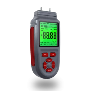 Digital Manometer Air Pressure Gauge Handheld Differential Gas Pressure Meter Measurement