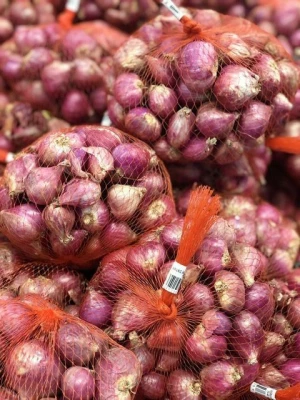 Red shallot onions
