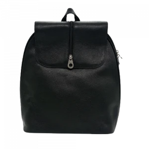 High Quality Custom Made Leather Zipper Backpack