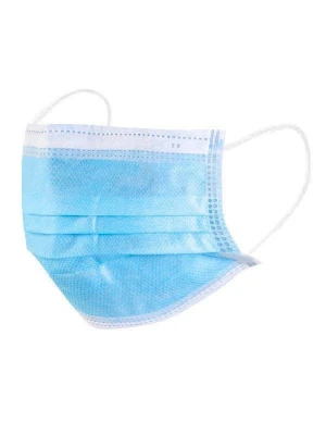 Disposable Face Mask With Design Three Layer Nonwoven With Earloop