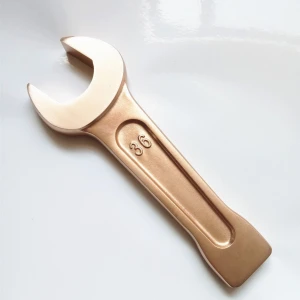 aluminum bronze alloy open end slogging non sparking wrench