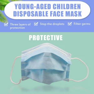 Hot selling Disposable 3 ply Children Face Mask of 2-5 years old