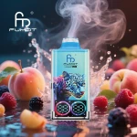 Bulk Wholesale Fumot Leopard 40K Peach Berry Lithuania 20ml Dual Mesh Type C Salt Draw Activated