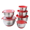 Hot sale stainless steel mixing bowl with transparency cover