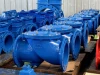 Rubber plate check valve