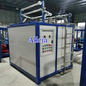Soundproof Plastic Online Granulator Crusher for PET Thermoforming Sheets