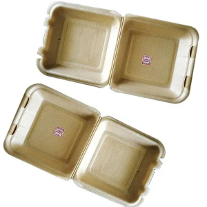 To Go Containers Food Disposable Foam Clamshell Burger Box Packaging