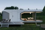 R8 Luxury Prefab Modular House Smart Container Home with Balcony