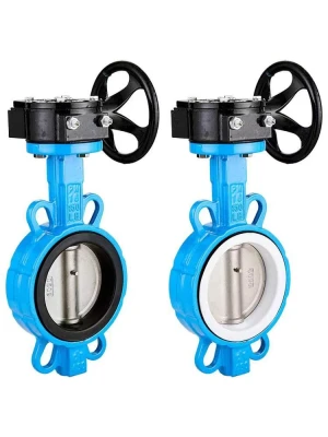 wafer style butterfly valve