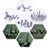 Tungsten carbide bushings, nozzles, valve parts